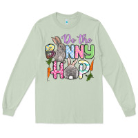 Matcha Do the bunny hop Easter Long Sleeve Tee - OliviaCreatesArt