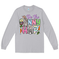 Moon Dust Do the bunny hop Easter Long Sleeve Tee - OliviaCreatesArt