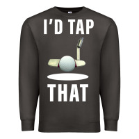 Smoke I'd Tap That TFunny Golf Premium Sweatshirt - longCreatives