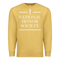 Antique Gold National Honor Society Torch Premium Sweatshirt - longCreatives