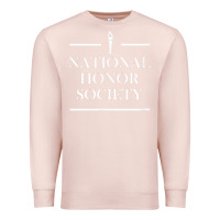 Pale Pink National Honor Society Torch Premium Sweatshirt - longCreatives