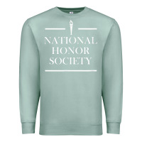 Seafoam National Honor Society Torch Premium Sweatshirt - longCreatives