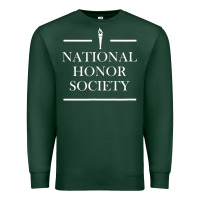 Sports Green National Honor Society Torch Premium Sweatshirt - longCreatives
