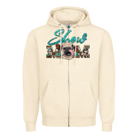 Sandshell show mom aztec cowhide heifer Zipper Hoodie - Artiststas