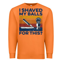 Carrot Nice I Shaved My Balls For This Vintage Premium Sweatshirt - longCreatives