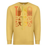 Antique Gold Taino Sun Boricua Vintage Taino Gift of Puerto Rico Premium Sweatshirt - longCreatives