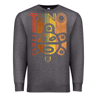 Charcoal Heather Taino Sun Boricua Vintage Taino Gift of Puerto Rico Premium Sweatshirt - longCreatives
