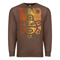 Chestnut Taino Sun Boricua Vintage Taino Gift of Puerto Rico Premium Sweatshirt - longCreatives