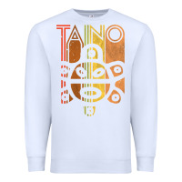 White Taino Sun Boricua Vintage Taino Gift of Puerto Rico Premium Sweatshirt - longCreatives