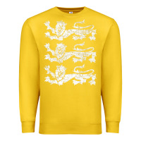 Lemon Retro Three England Lions Vintage Souvenir Premium Sweatshirt - longCreatives
