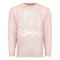 Pale Pink Retro Three England Lions Vintage Souvenir Premium Sweatshirt - longCreatives