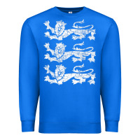 True Royal Retro Three England Lions Vintage Souvenir Premium Sweatshirt - longCreatives
