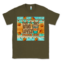 Army Green just a girl who loves pumpkin spice tumbler Classic Tee - Artiststas