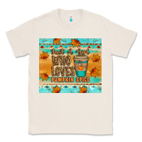 Natural just a girl who loves pumpkin spice tumbler Classic Tee - Artiststas