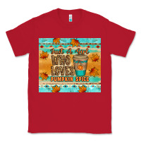 Red just a girl who loves pumpkin spice tumbler Classic Tee - Artiststas