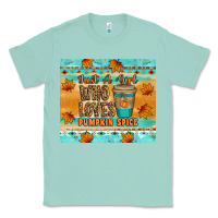 Seafoam just a girl who loves pumpkin spice tumbler Classic Tee - Artiststas