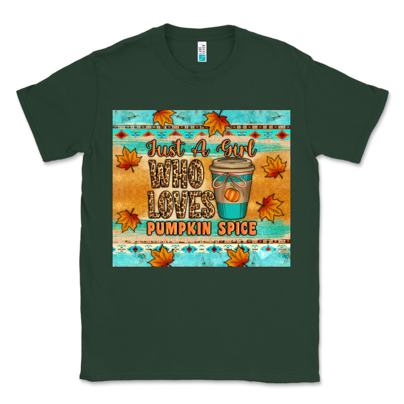 Just A Girl Who Loves Pumpkin Spice Tumbler Classic Tee by Artiststas | Teevron