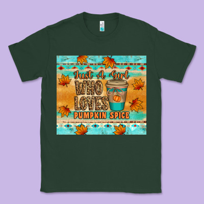 Just A Girl Who Loves Pumpkin Spice Tumbler Classic Tee Designed By Artiststas