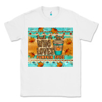 White just a girl who loves pumpkin spice tumbler Classic Tee - Artiststas