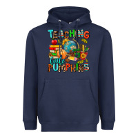 Navy christmas jolly teachers Heavyweight Hoodie - AdoDesignShop