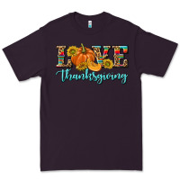 Plum Love Thanksgiving Premium Tee - texasbilliewilder