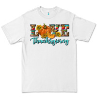 White Love Thanksgiving Premium Tee - texasbilliewilder