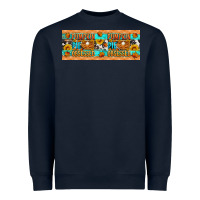 Navy Pumpkin Pie Obsessed Heavyweight Sweatshirt - Artiststas
