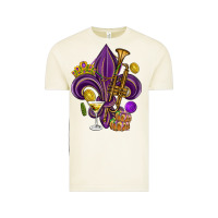 Vintage Arctic Fleur de lis Mardi Gras Vintage Tee - HowdyJamesFarm