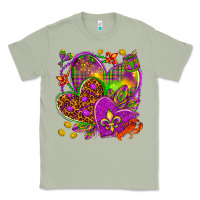 Matcha Mardi Gras hearts Classic Tee - HowdyJamesFarm