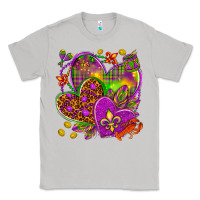 Moon Dust Mardi Gras hearts Classic Tee - HowdyJamesFarm