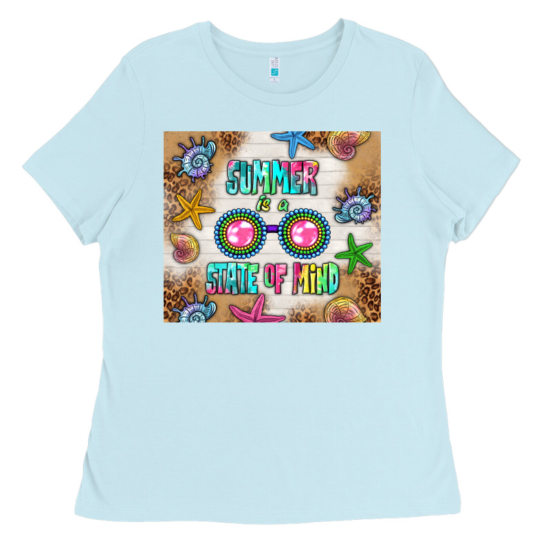 Summer Is A State Of Mind Ladies Tee by TumblerDesignByShophia | Teevron