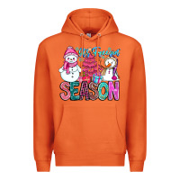 Carrot It's Freezin Season Premium Hoodie - CowhideDigitalArt