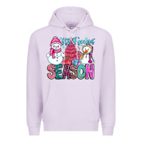 Lilac It's Freezin Season Premium Hoodie - CowhideDigitalArt