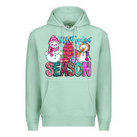 Seafoam It's Freezin Season Premium Hoodie - CowhideDigitalArt