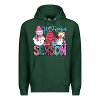 Sports Green It's Freezin Season Premium Hoodie - CowhideDigitalArt
