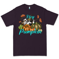 Plum Hey Pumpkin Premium Tee - texasbilliewilder
