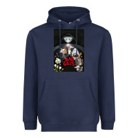 Navy Graphic Movies  badguys film Mens Funny Heavyweight Hoodie - longCreatives