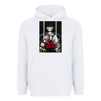 White Graphic Movies  badguys film Mens Funny Heavyweight Hoodie - longCreatives