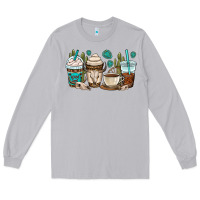 Moon Dust bull skull coffee cups Long Sleeve Tee - OliviaCreatesArt