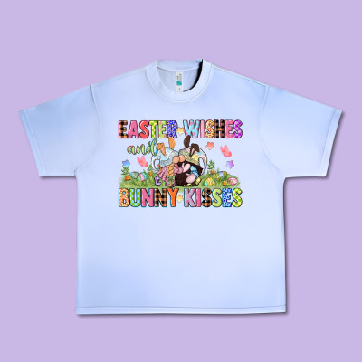 Easter Wishes And Bunny Kisses Easter Gnomies  Eas Urban Heavy Tee Designed By Cowgirlartshop