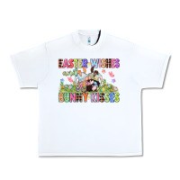 White Easter wishes and bunny kisses Easter gnomies  Eas Urban Heavy Tee - CowGirlArtShop