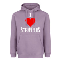Lavender I Love Strippers Funny Sex gift Heavyweight Hoodie - longCreatives