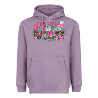 Lavender breast cancer nurse Heavyweight Hoodie - AdoDesignShop