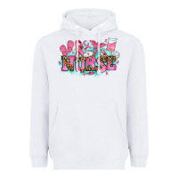 White breast cancer nurse Heavyweight Hoodie - AdoDesignShop