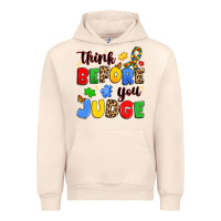 Sandshell think before you judge Urban Hoodie - JahusDesignShop