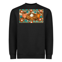 Black pumpkin pie Heavyweight Sweatshirt - Artiststas