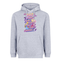 Heather Grey My Little Pony Father's Day Group Shot This Dad Is Heavyweight Hoodie - longCreatives