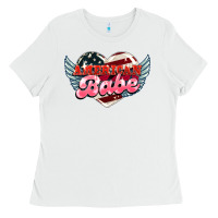 White American babe Ladies Tee - HowdyJamesFarm