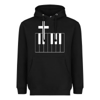 Black Church Organist Heavyweight Hoodie - longCreatives