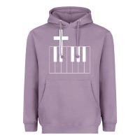 Lavender Church Organist Heavyweight Hoodie - longCreatives